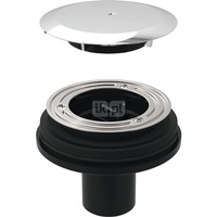 Zestaw odpływowy do brodzików Geberit d90, do montażu międzykondygnacyjnego, bez syfonu, z pokrywą odpływu: d=50mm, Chrom błyszczący