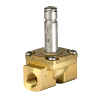 Zawór elektromagnetyczny EV225B, Funkcja: NC, G, 3/8, 2.200 m³/h, PTFE