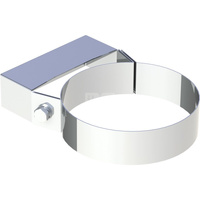 Uchwyt JEREMIAS TWIN21 stal nierdzewna fi 80/125 mm
