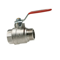 Pełnoprzelotowy zawór kulowy, wykonanie wzmocnione gw/gz BALL VALVE   DN50 – 2" (gw × gz)