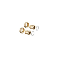 Zestaw tulei przyłączeniowych do zaworów Cocon QTZ, 2, 2 tuleje z gwintem zewnętrznym, (kpl.=2 szt.)