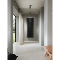 GRZEJNIK ELEKTRYCZNY KAGA SMART AIR ELECTRO KAGED-60/160C31LU PODTYNKOWE LEWE C31 BLACK MAT