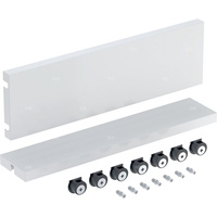 Zestaw serwisowy Geberit do szafki pod umywalkę: Szerokość umywalki=36cm, Biały / Melamina, struktura drewna