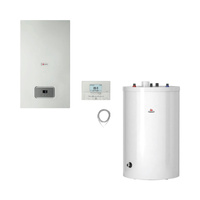 Pakiet - Kocioł gazowy jednofunkcyjny SAUNIER DUVAL Thelia Condens AS 18 kondensacyjny wiszący 5.3 - 19.1 kW + Regulatorsystemowy MiPro + Zasobnik c.w.uFE 150/6 BM