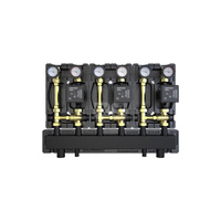 Zestaw DZGP-ECFP-12-SR/ z trzema grupami z zaw. termost. 20-45' C z pompami DEFRO ECOFLOW ENERGY PLUS