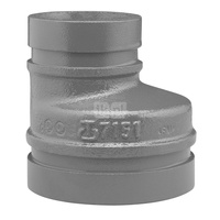 Redukcja mimośrodowa ocynkowana Groove - 76.1/60.3