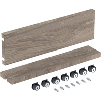 Zestaw serwisowy Geberit do szafki pod umywalkę: Szerokość umywalki=36cm, Orzech włoski hickory / Melamina, struktura drewna