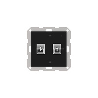 Włącznik rolet FRAME FZ-02, komunikacja bezprzewodowa TECH WTP, kolor Czarny