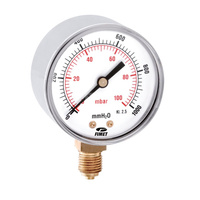 Manometr radialny 1/4" MP1-63 0-250 G1/4B/D+LF+QK+C25