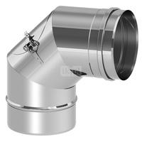 Kolano sztywne 87st. fi300mm z wyczystką 