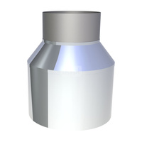 Zakończenie wylotu rury TWP DN 100/150 wysoki połysk