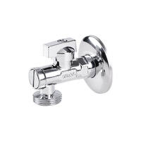 Zawór kulowy PERFEXIM PHA-011 mosiądz chromowany, PN16 1/2'' x 3/4'' GZ, uchwyt: dźwignia