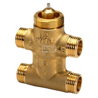 Zawór regulacyjny VZL 4 PN16 15/1 4-drogowy, grzybkowy, króćce gładkie