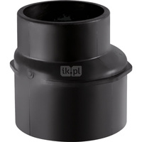 Zwężka niesymetryczna GEBERIT Silent-db20 redukcja, PE / polietylen, 160 mm, DN 150 x 135 mm x DN 125 (króciec)