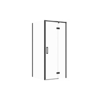 SET C101 KABINA LARGA ZAWIAS PRAWA CZARNA 90X80X195 SZK TRANS WIR