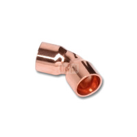 Łuk 45' SANHA 5041, Cu, 20 mm (lut wewnętrzny x lut wewnętrzny)