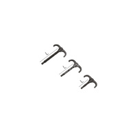 Hak do rur plastikowy podwójny - 12‑20/12‑26 L = 48 mm