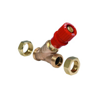 Kombi 3-Plus czerwony, zasilanie, 3/4", gw. zewn.