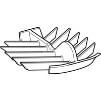 Sitko o małych otworach Geberit do odpływu ściennego do natrysku