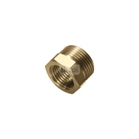 Łącznik redukcyjny mosiężny GZ/GW - G3/4" x G1/2"