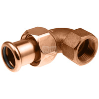 Śrubunek 90' GW Copper - 12 Rp1/2"