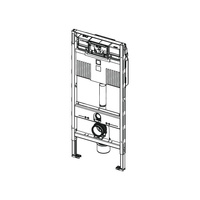Stelaż podtynkowy do WC TECE profil, 1120 x 500 x 160 mm, regulowana wysokość, ze spłuczką