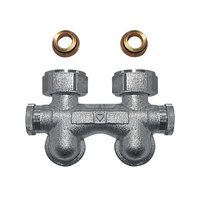 Korpus obejścia HERZ-3000 ze stałym obejściem, figura kątowa, DNG 3/4