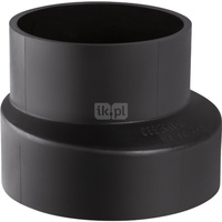 Zwężka niesymetryczna GEBERIT HDPE redukcja, PE / polietylen, 90 mm, DN 90 x 50 mm x DN 50 (króciec)