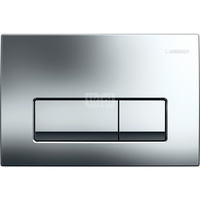 Przycisk uruchamiający Geberit Delta50, przedni, chrom błyszczący, prostokątny