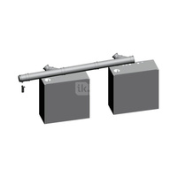 Podstawowy zestaw do zabudowy MGK 300 dwa kotły obok siebie DN 250/200 wykonanie zależne od powietrza w pomieszczeniu,