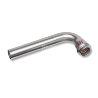 Łuk 90' SANHA NiroSan Press Industry długi, stal nierdzewna, 54 mm (zw x zz)