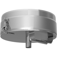 Naczynie na sadze fi250mm z miską kondensacyjną DWV44250