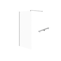 SET C75 WALK-IN MILLE CHROM 100X200+ODPŁYW LINIOWY TAKO 90 STAL WIR