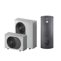 Pakiet 3 - Pompa ciepła powietrzna powietrze-woda monoblok TERMET Heat Gold 12 DC 8.2 kW 230 V + Zasobnik c.w.u. TERMET AQUA 300