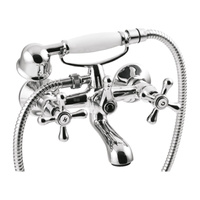 Bateria wannowa z zestawem natryskowym Roma