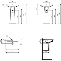 CONNECT AIR UMYWALKA 55X46 CUBE