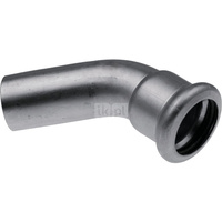 Kolano nyplowe 45' Inox - 28