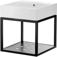 Umywalka temisto biała + konsola wisząca 500x500 mm