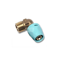 Kolano 90' SANHA 3fit Push dwuczęściowy, Cu, 20 mm x 3/4'' (ww x GZ)