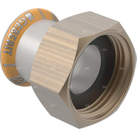 Złączka przejściowa Geberit Mapress Therm z nakrętką d22-G1 1/4