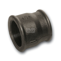 Mufa SANHA 240# redukcja, żeliwo (czarny), 1 1/4'' x 1'' (GW)