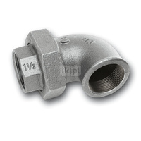 Śrubunek 45' SANHA 96# trzyczęściowy, żeliwo (ocynk galwaniczny/elektrolityczny) (ocynk), 3/4'' (GW)