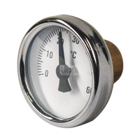 Kontaktowy termometr bimetaliczny. Sprężyna do mocowania na rurę TBC-33 13.5 MM 0-60 st.C/C2+NK+QX+A+JS 