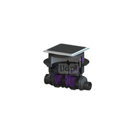 Zawór zwrotny Staufix SWA DN100 z czarną pokrywą