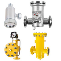 Filtr gazowy WEBA DN25, kołnierzowy - prosty