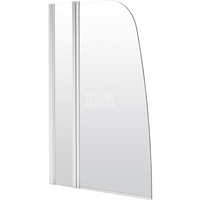 Parawan nawannowy alpinia szkło transparentne z powłoką 115x140 cm