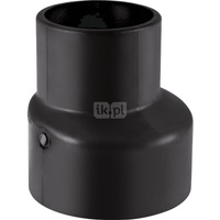 Zwężka niesymetryczna GEBERIT Silent-db20 redukcja, PE / polietylen, 90 mm, DN 90 x 63 mm x DN 60 (króciec)