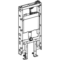 Moduł sanitarny do WC wiszącego GEBERIT Monolith, 1140 mm x 505 mm x 106 mm, regulacja wysokości, front: indywidualizowany, bok: indywidualizowany