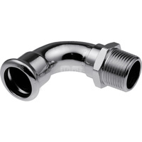 Kolano 90' GZ Steel - 15 R1/2"