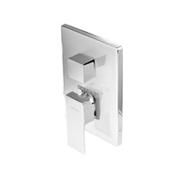 OLI04/2P Bateria OLIVIA prysznicowa podtynk. z przełącznikiem prysznic-deszczownia, jednouchwyt.głowica 35